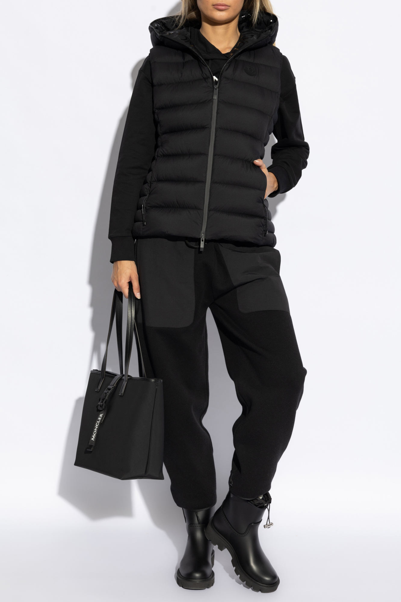 Black Vest Barraux Moncler - Vitkac Australia